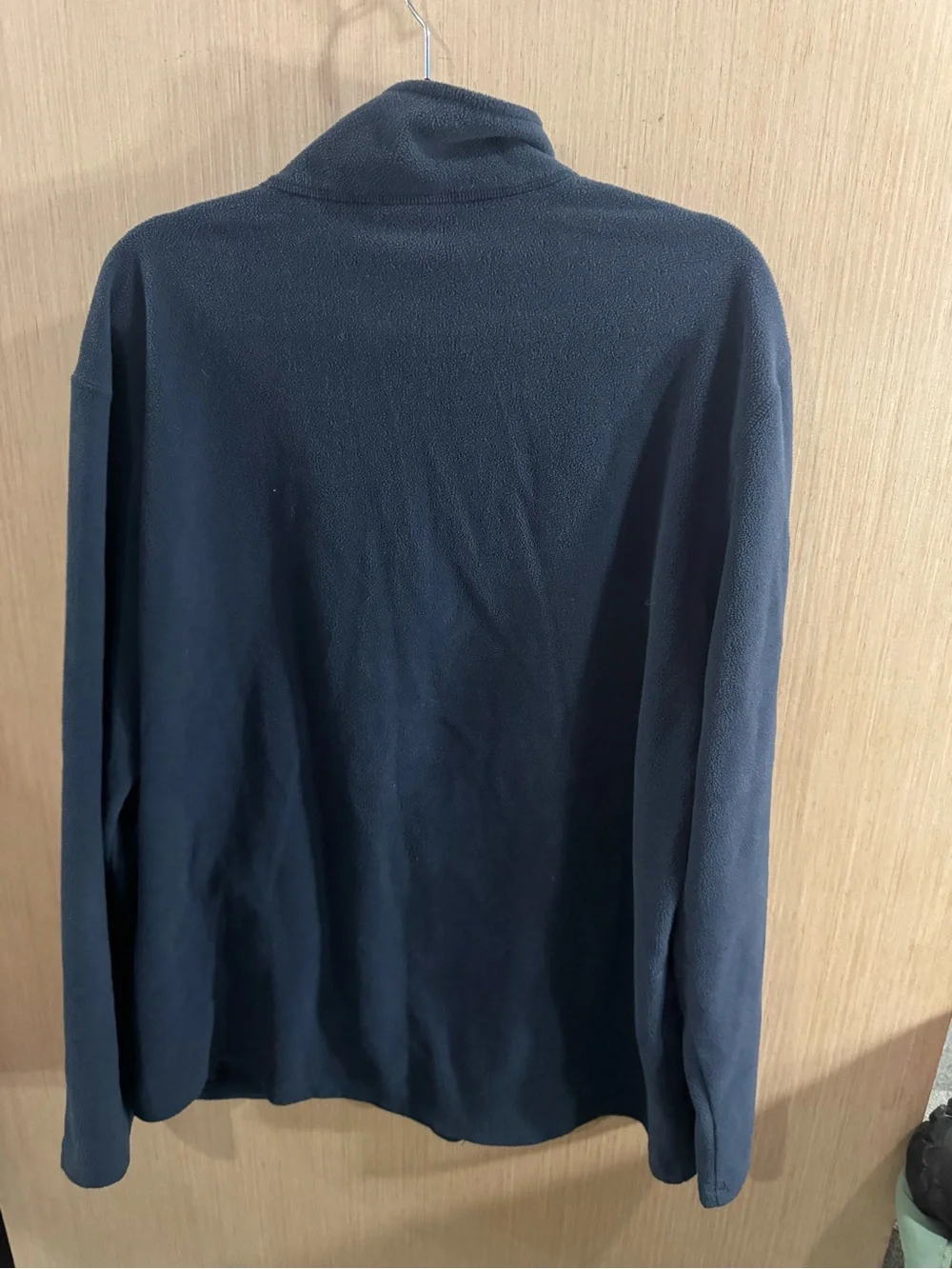 The North Face Men’s Navy Blue Full-Zip Fleece Jacket Size XL